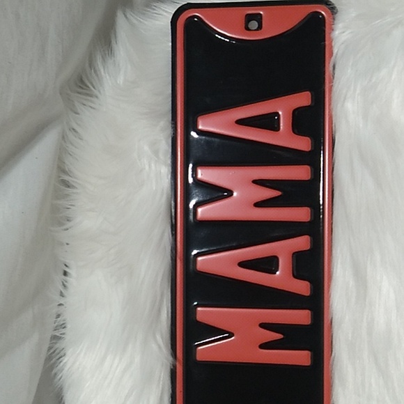 RARE!! New Vintage Metal Harley Mama Harley Davidson Sign Only Collected - Picture 3 of 7